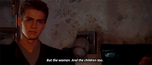 Image result for not just the men but the women and children too gif