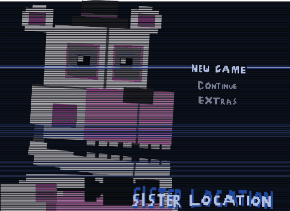 Fnaf Sister Location Menu Minigame Version. | Five Nights At Freddy's Amino