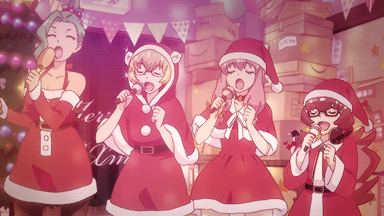 Christmas anime gif