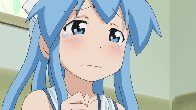 Happy cry anime gif