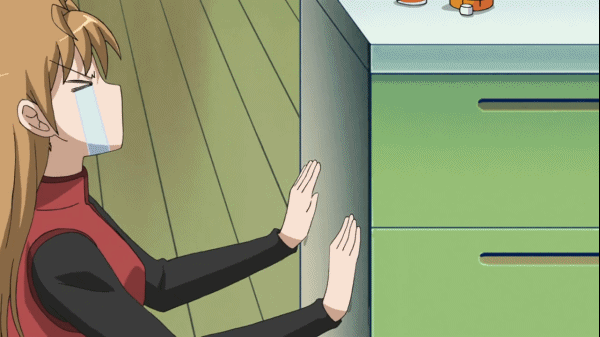 Anime head bang gif