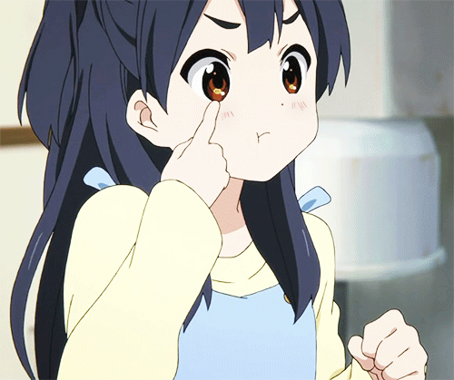 Anime middle finger gif