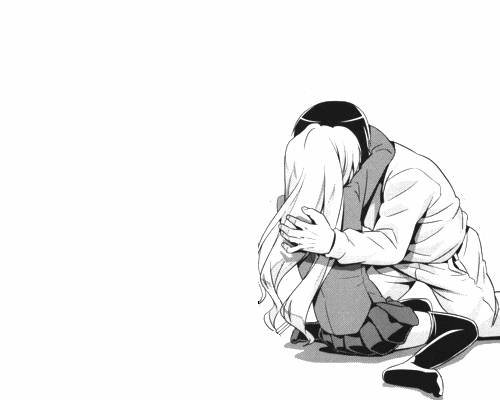 Cute couple anime gif