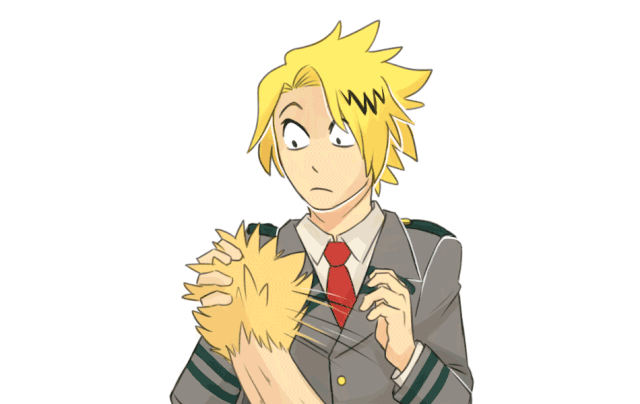 Academia Denki Kaminari Dumb Face