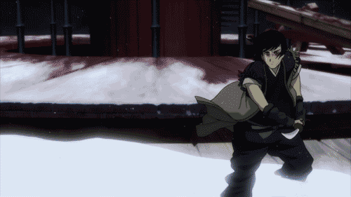 Anime sword fight gif