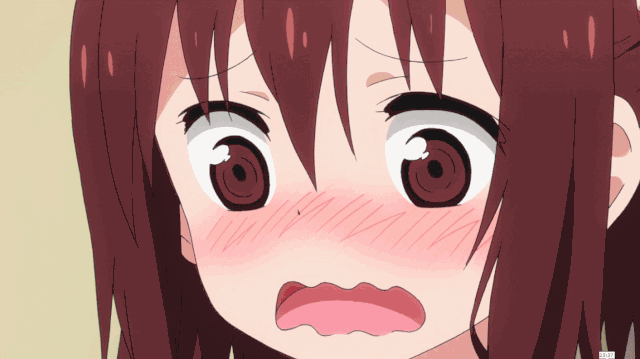 Anime embarrassed face