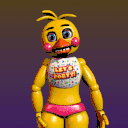 Toy Chica animatronic. 