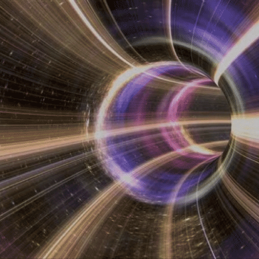 time travel spiral gif