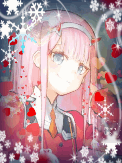 Zero Two Gif Edit | Darling In The FranXX Official Amino