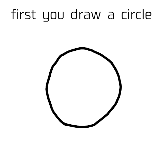 First you draw a circle [gif] Kirby Amino