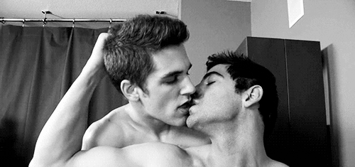 hot gay fucking kissing gifs