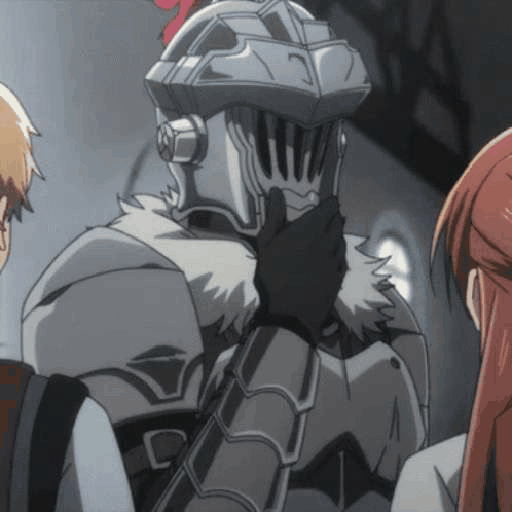 Goblin slayer gifs because I was to lazy to make memes this 