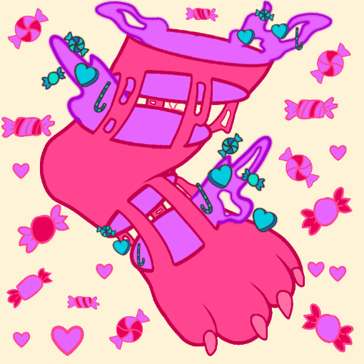 Animated Candy Gore Paws! Coin Commissions Amino