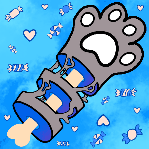 Animated Candy Gore Paws! Coin Commissions Amino