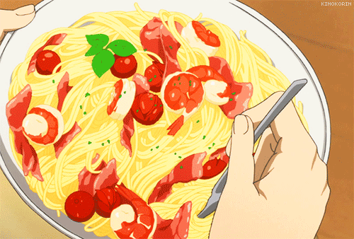 Нравится, как выглядит еда в аниме? 