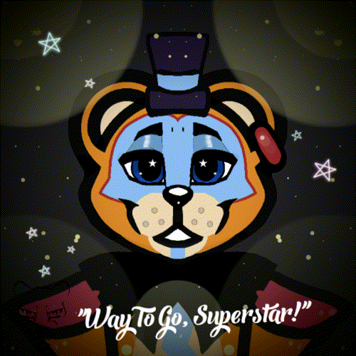 F2U Glamrock Freddy Security Breach GIF (READ DESC.) Five Nights At