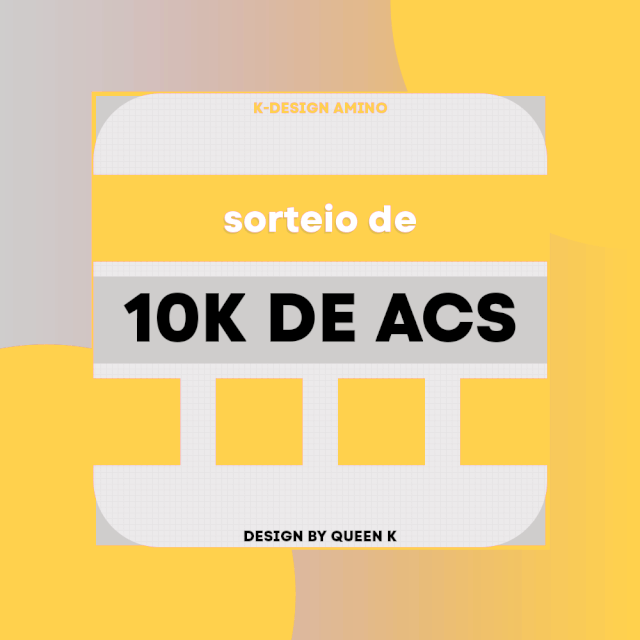 (Dinâmica 24) Sorteio De 10k De ACs | K-Design Amino